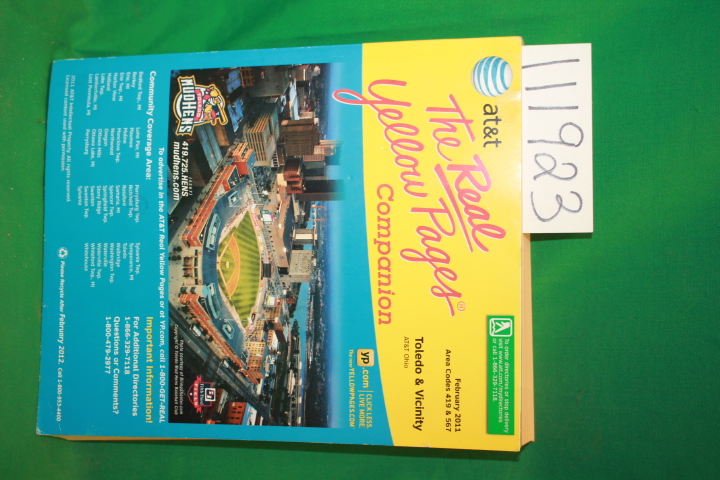 AT & T: The Real Yellow Pages Companion Toledo Ohio