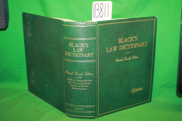 Black, Henry Campbell: Black\'s Law Dictionary Revised Deluxe Fourth Edition